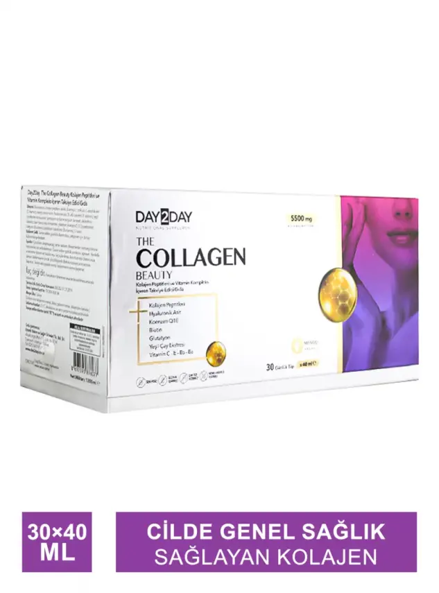 Ocean Day2Day The Collagen Beauty 30 Tüp x 40 ml - Mango - - 1