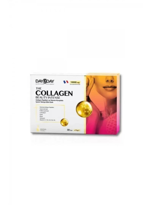 Ocean Day2Day The Collagen Beauty Intense 30 Saşe x 12 gr - Ananas - - Ocean