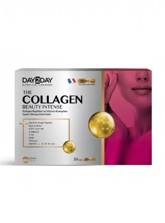 Ocean Day2Day The Collagen Beauty Intense 30 Saşe x 12 gr - Çilekli - - 1