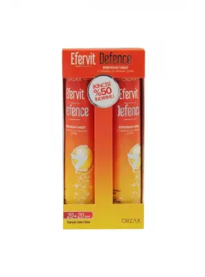 Ocean Efervit Defence 2x20 Efervesan Tablet - Ocean