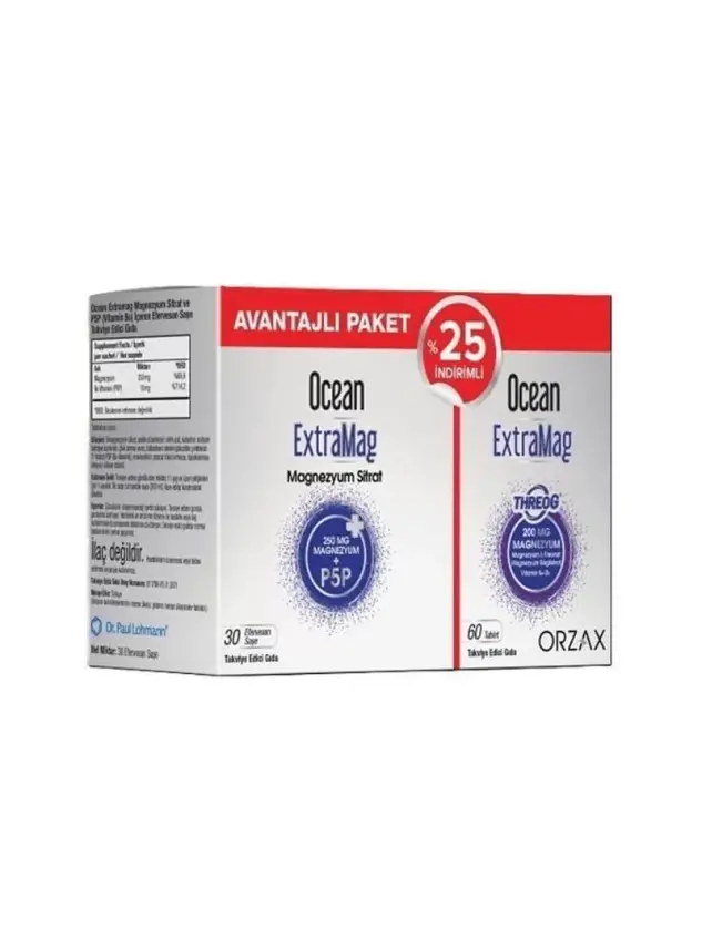 Ocean Extramag 30 Saşe + Extramag Threog 60 Tablet - 1