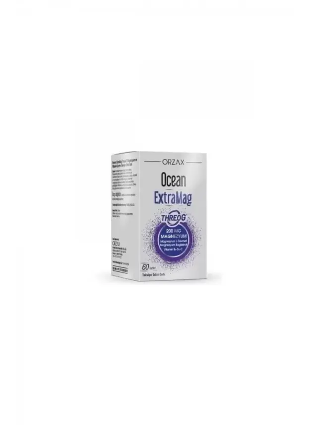 Ocean ExtraMag Threog Takviye Edici Gıda 60 Tablet - 1