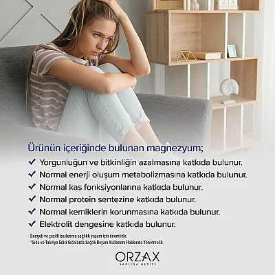 Ocean ExtraMag Üçlü Kombinasyon P5P ilaveli 60 Tablet Takviye Edici Gıda - 4