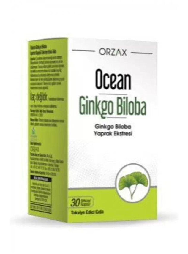 Ocean Ginkgo Biloba 30 Kapsül - Ocean