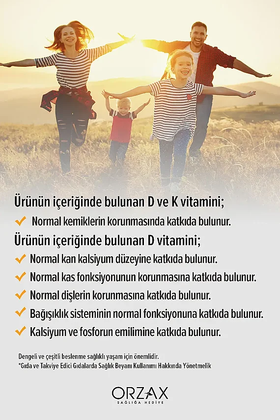 Ocean Gummies D3K2 Vitamin Çiğnenebilir 60 Softgel - 5