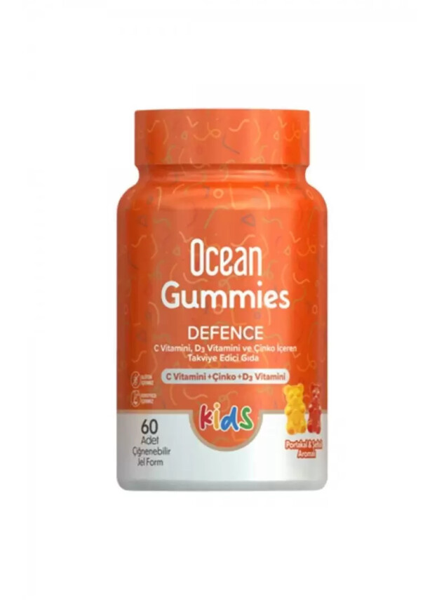 Ocean Gummies Defence Kids 60 Yumuşak Tablet - Ocean