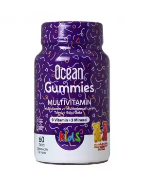 Ocean Gummies Multivitamin 60 Yumuşak Tablet - Ocean