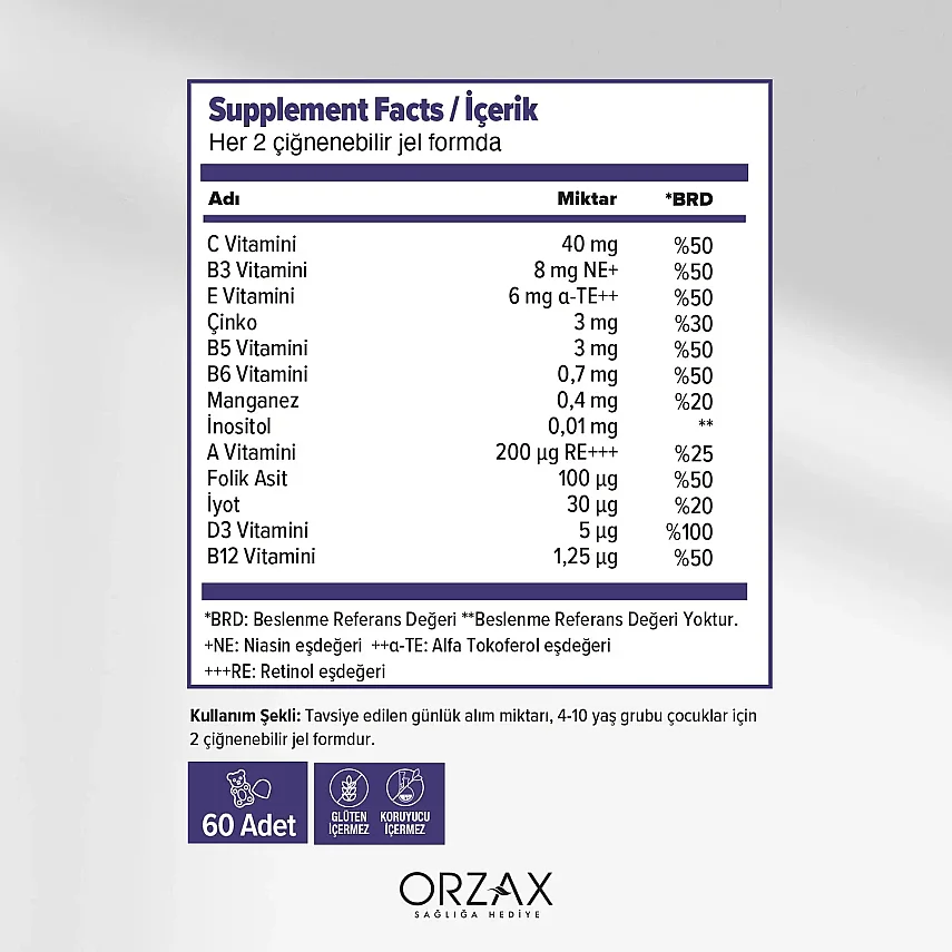 Ocean Gummies Multivitamin 60 Yumuşak Tablet - 2