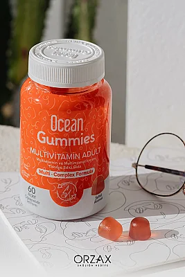 Ocean Gummies Multivitamin Adult 60 Yumuşak Jel Kapsül - 5