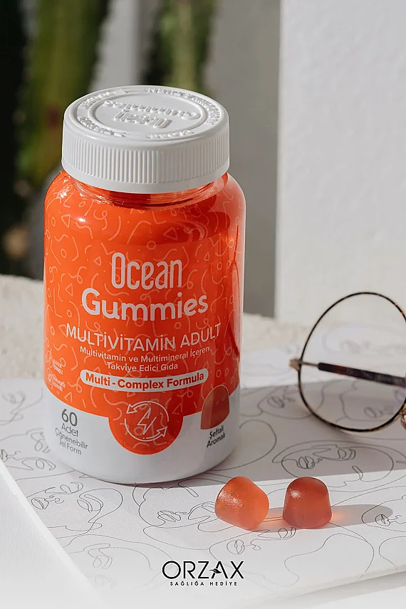 Ocean Gummies Multivitamin Adult 60 Yumuşak Jel Kapsül - 5