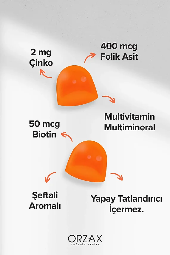 Ocean Gummies Multivitamin Adult 60 Yumuşak Jel Kapsül - 3