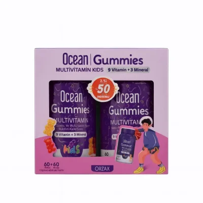 Ocean Gummies Multivitamin Kids 60 Adet Set | 2.si %50 İndirimli - 3