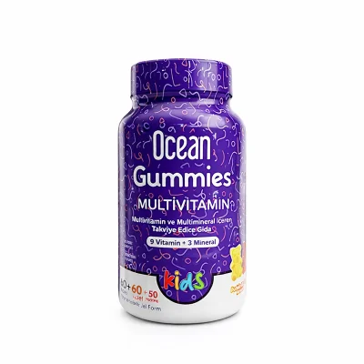 Ocean Gummies Multivitamin Kids 120 Çiğnenebilir Jel Form - 1