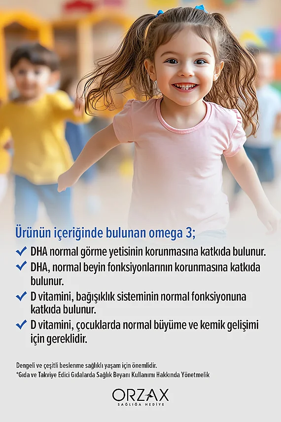 Ocean Gummies Omega 3 60 Adet Çiğnenebilir Jel Form - 4