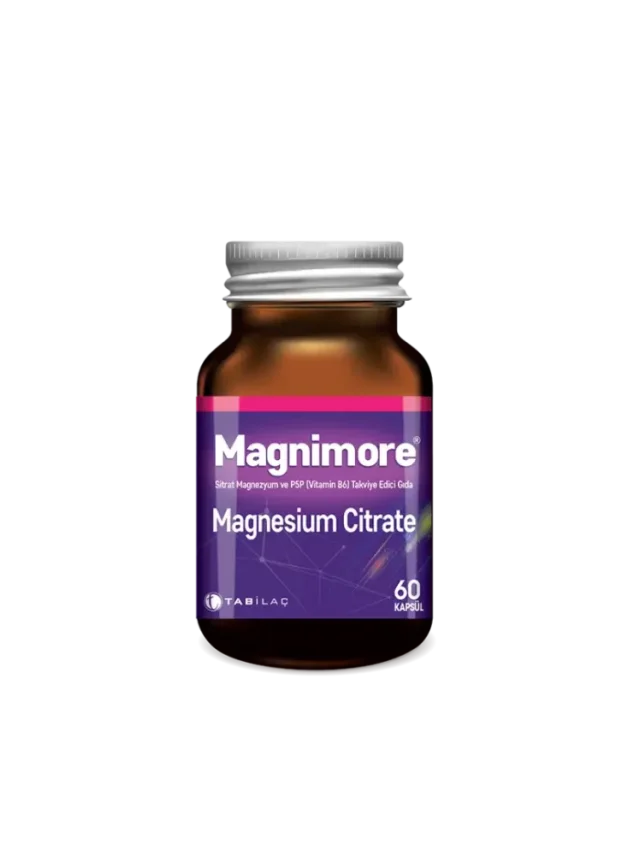 Outlet - Magnimore Magnesium Citrate&P5P 60 Kapsül - 1
