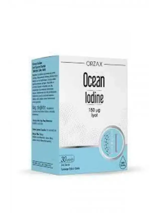 Ocean Iodine 150 μg İyot Takviye Edici Gıda 30 ml - 1