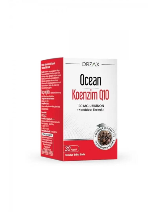 Ocean Koenzim Q10 100 Mg 30 Kapsül - Ocean