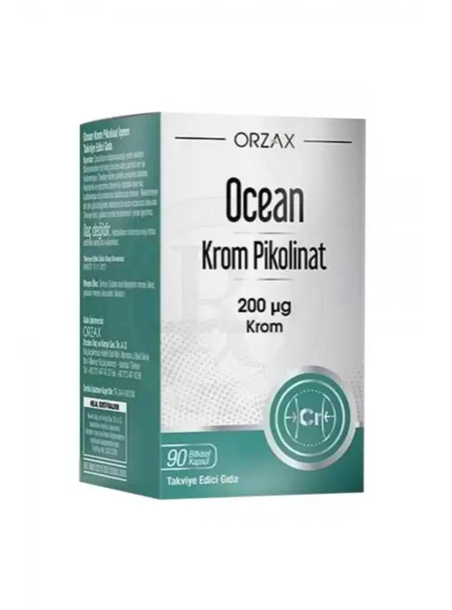 Ocean Krom Pikolinat 90 Kapsül - 1