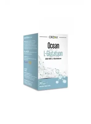 Ocean L-Glutatyon250 mg 30 Tablet Takviye Edici Gıda - Ocean