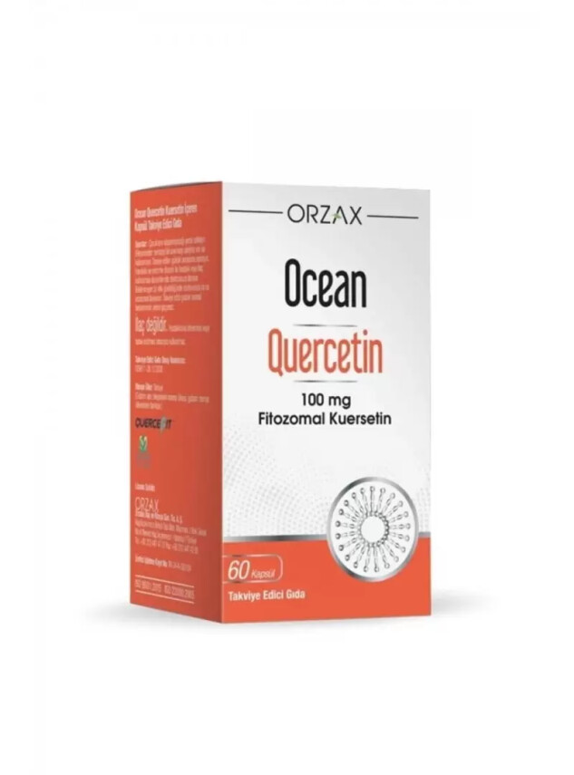 Ocean Lipozomal Quercetin 100 mg 60 Kapsül - Ocean