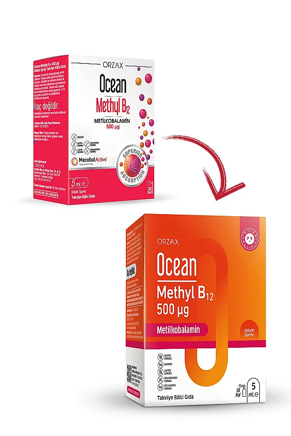 Ocean Methyl B12 500 mg Sprey 5 ml - 1