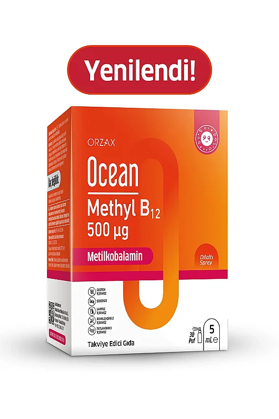 Ocean Methyl B12 500 mg Sprey 5 ml - 2
