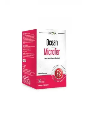 Ocean Microfer 30 Tablet Takviye Edici Gıda - Ocean