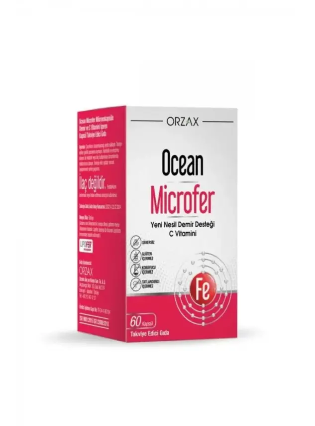 Ocean Microfer 60 Tablet Takviye Edici Gıda - 2