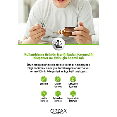 Ocean Multi Şurup Balık Yağı Bal ve Portakal Aromalı 150 ml - 2'li Set - - 6