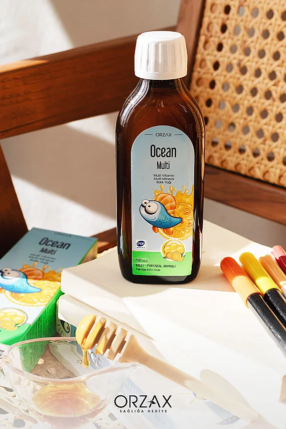 Ocean Multi Şurup Ballı ve Portakal Aromalı 150 ml - Matara Hediyeli - 4