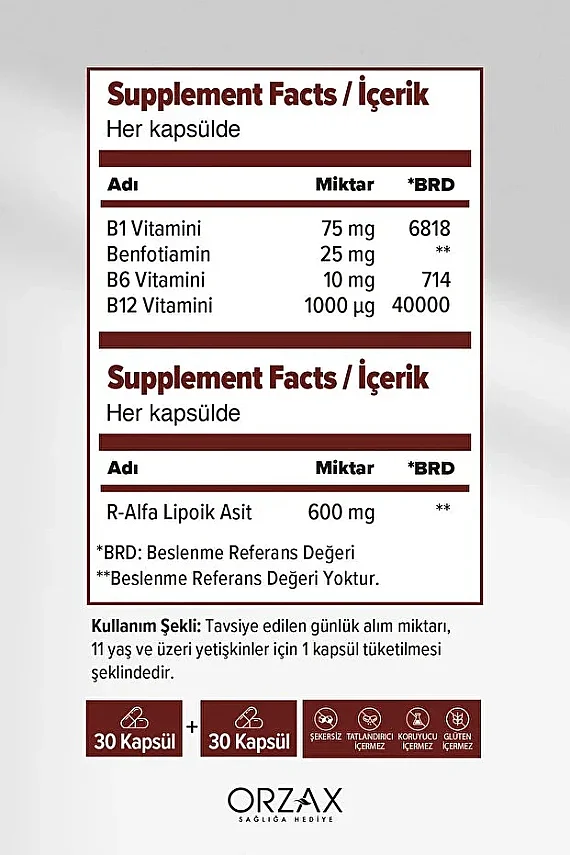 Ocean Neurobexol 60 Kapsül - 2