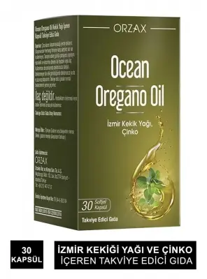 Ocean Oregano Oil 30 Kapsül - 1