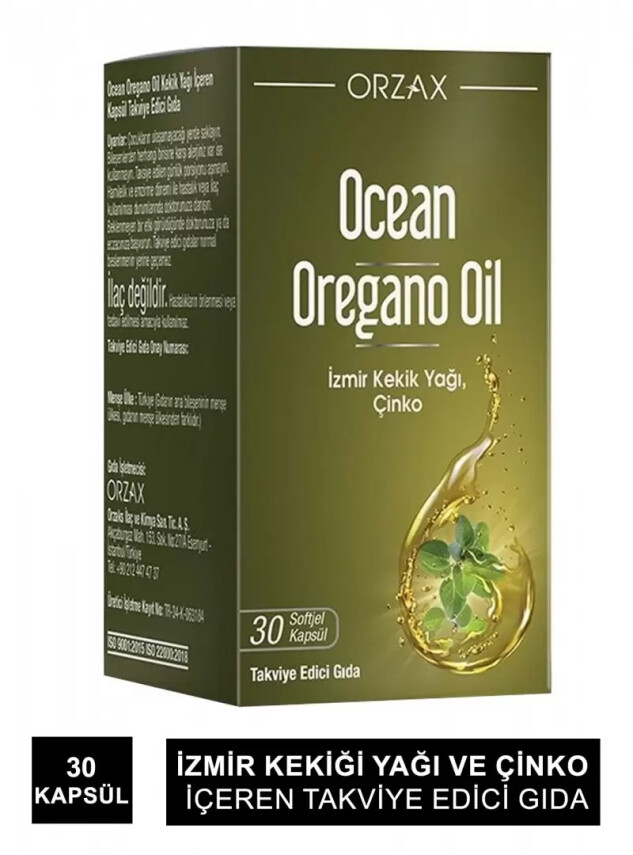 Ocean Oregano Oil 30 Kapsül - Ocean