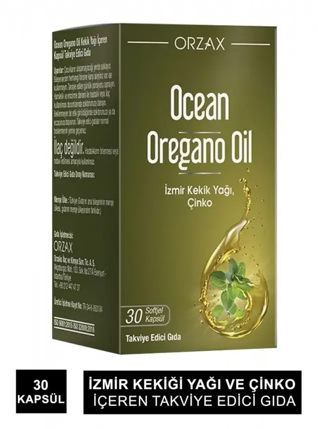 Ocean Oregano Oil 30 Kapsül - 1