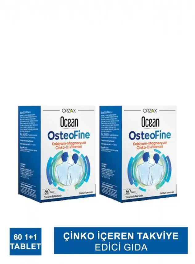 Ocean OsteoFine Takviye Edici Gıda 60 Tablet 1+1 - 2