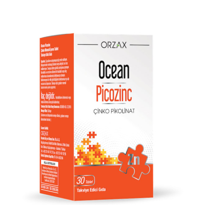 Ocean Picozinc Çinko 30+15 Tablet - Ocean
