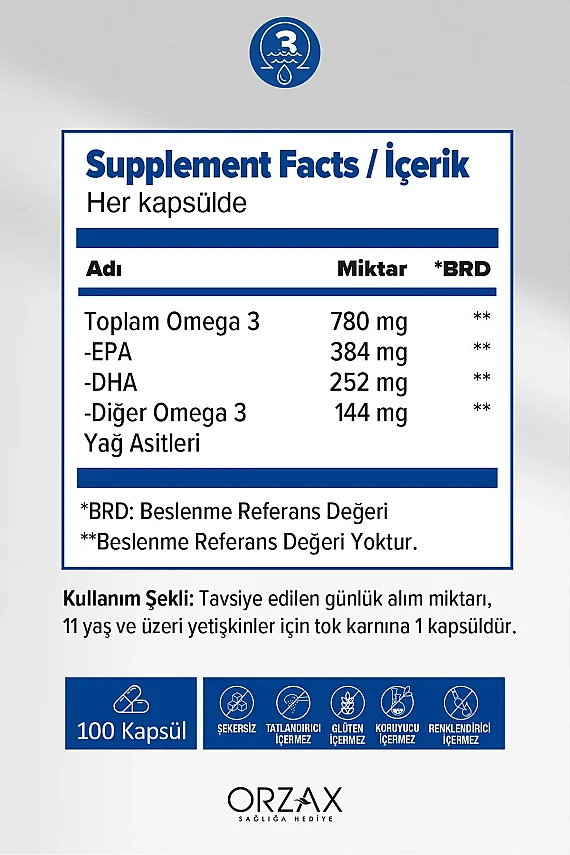 Ocean Plus 1200 Mg Balık Yağı 50 + 50 Softjel Kapsül - 2