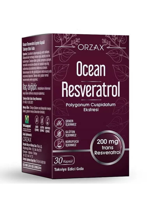 Ocean Resveratrol 30 Kapsül - Ocean
