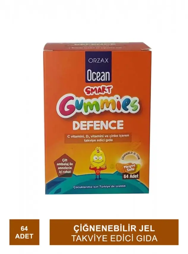 Ocean Smart Gummies Defence 64 Adet Çiğnenebilir Jel - 1