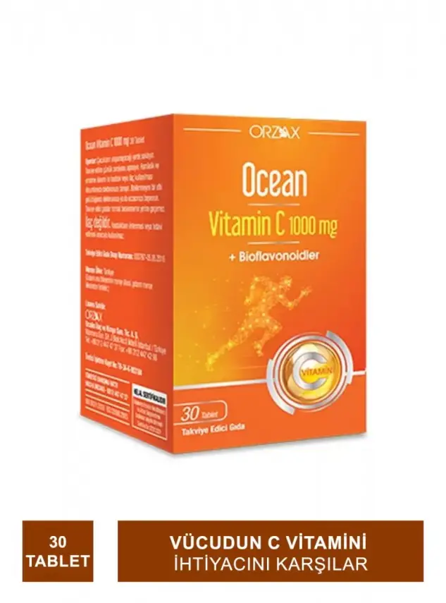Ocean Vitamin C 1000 mg 30 Tablet - 1
