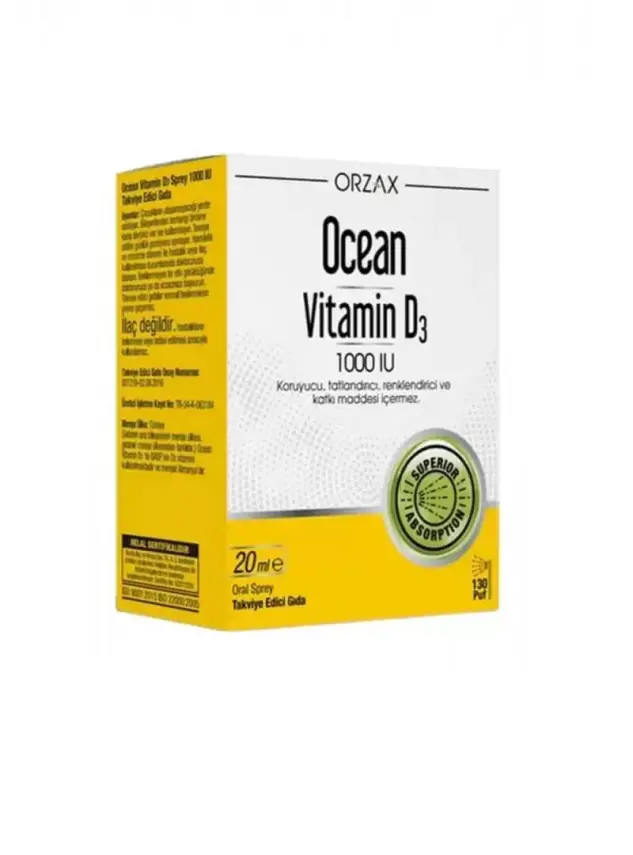 Ocean Vitamin D3 1000 IU - 1