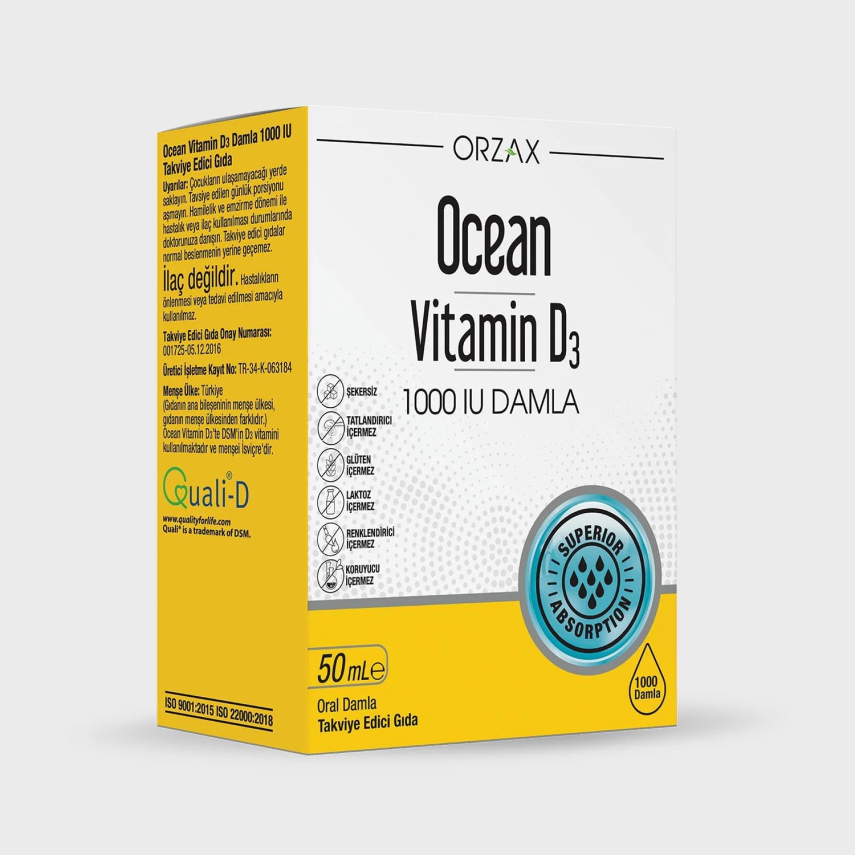 Ocean Vitamin D3 1000 IU - 1