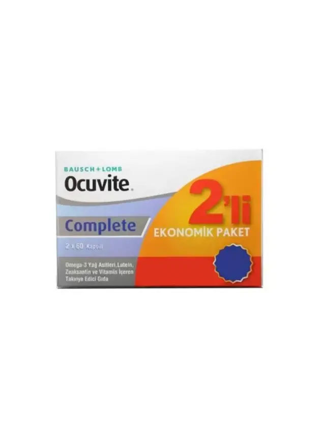 Ocuvite Complete 2x60 Kapsül | Ekonomik Paket - 1