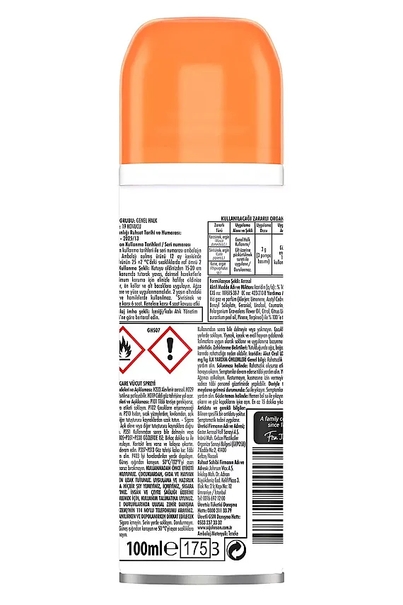OFF Sinekkovar Pro Care Vücut Sprey 100 ml - 2