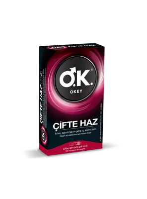 Okey Çifte Haz Prezervatif 10'lu - 2
