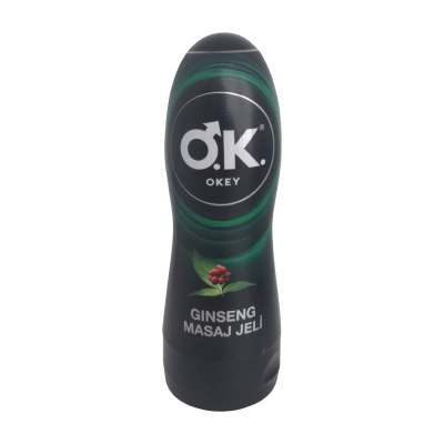 Okey Masaj Jeli Kayganlaştırıcı Jel Ginseng 200 ml - Okey