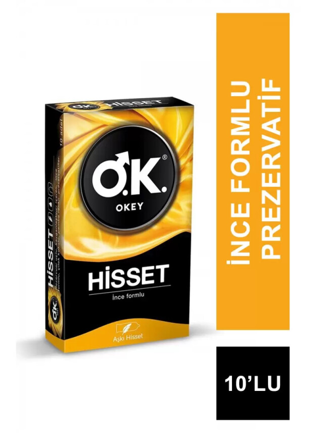 Okey Prezervatif Hisset 10'lu - Okey