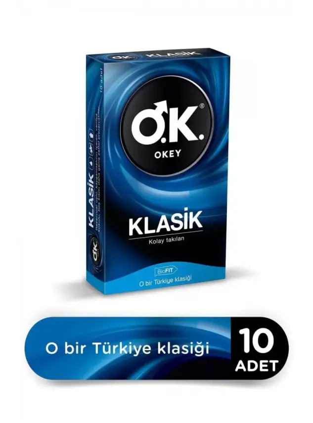 Okey Prezervatif Klasik 10'lu - 1