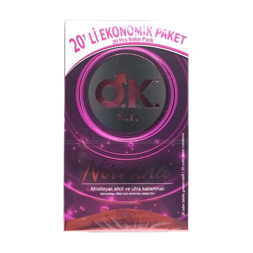 Okey Prezervatif Nirvana 20li - 1
