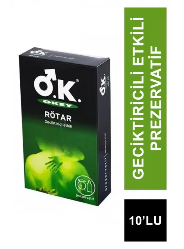 Okey Rotar Prezervatif 10 lu Paket - 1